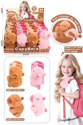 Bracelet peluche capybara
