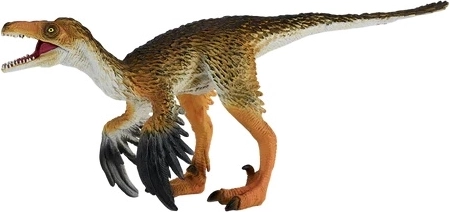 Mojo troodon à mâchoire articulée, figurine de dinosaure XXL