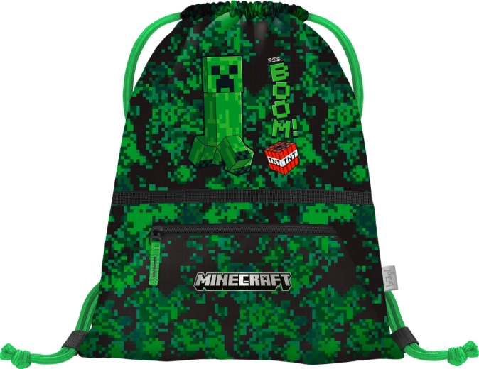 Baagl sac avec poche Minecraft Boom