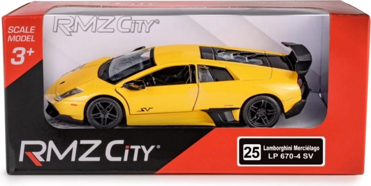 RMZ City modèle métallique Lamborghini Murciélago LP670-4 SV 1:36 à rétrofriction