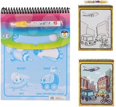 Kit créatif de peinture à l’eau Transport