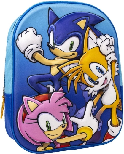Sac à dos 3D Sonic - 1 pièce