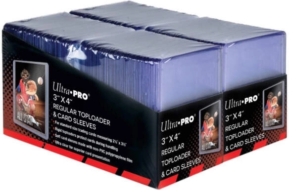 Ultra Pro toploaders 3" × 4" avec pochettes souples (200 + 200)