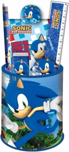 Set d’écriture Sonic en 7 pièces