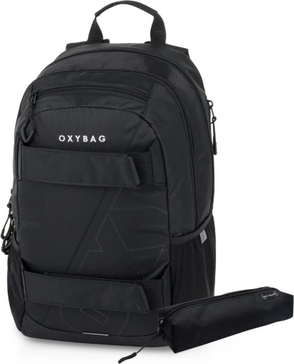 Sac à dos étudiant avec trousse OXY Sport Black