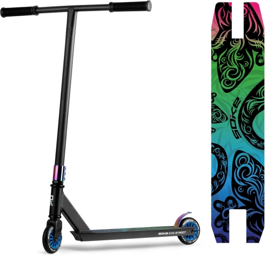 Trottinette freestyle Soke EVO street noire