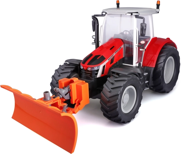 Tracteur RC Maisto Massey Ferguson avec lame et feux