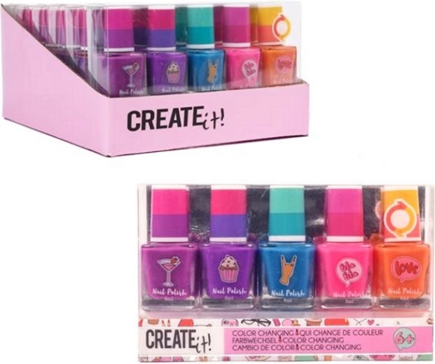 Create It! Vernis à ongles changeant de couleur