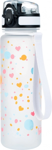 Bouteille en tritan avec motif de petits cœurs 500 ml