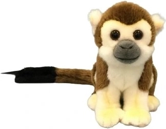 Peluche singe capucin 18 cm