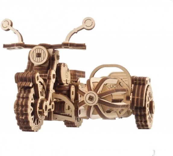 UGEARS puzzle 3D Harry Potter : La moto volante de Hagrid – modèle mécanique en bois
