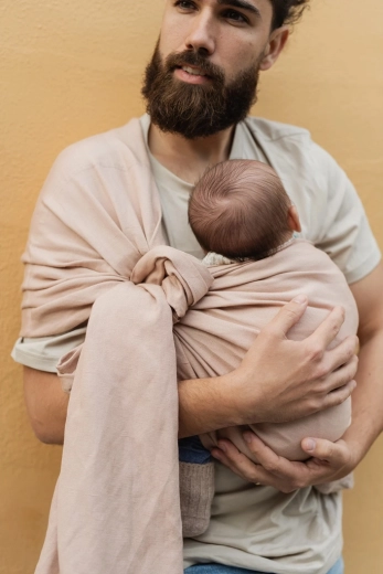 Écharpe de portage à anneaux Boba Ring Wrap – Peony