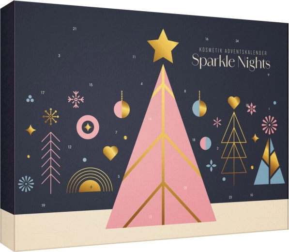 Calendrier de l'Avent cosmétique Nuit scintillante