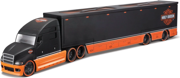 Maisto Harley-Davidson hauler noir 1:64