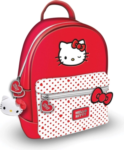 Hello Kitty sac à dos pour enfants à pois rouges