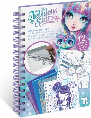 Nebulous Stars Fantasy création à l’aide de feuilles métalliques