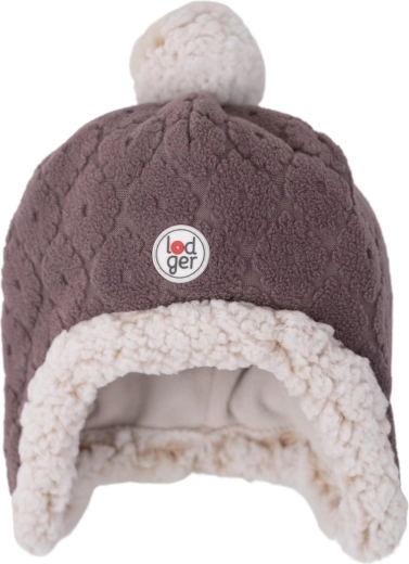 Bonnet polaire Lodger Hatter Folklore mauve 0–3 mois