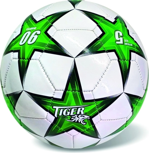 Ballon de football en cuir vert taille 5