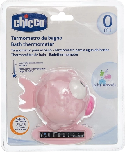Thermomètre de bain Chicco Poisson rose