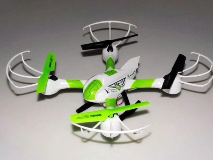 Drone Sky Hawkeye avec FPV et moniteur LCD 2,4 GHz - 1 pièce