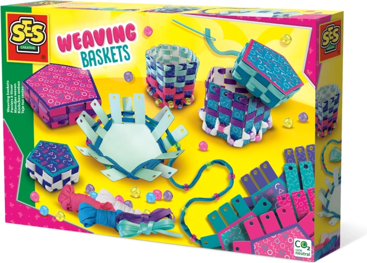 Kit de fabrication de petites boîtes tressées