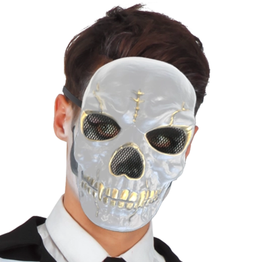 Masque crâne pour enfants pour carnaval et Halloween