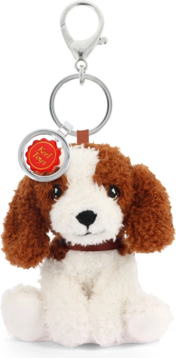 Porte-clés peluche Keeleco Cocker 12 cm