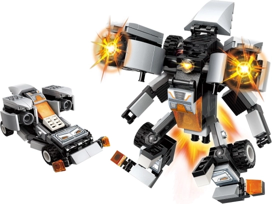 Qman Guardian du Cœur des Étoiles Canon Argent 2en1