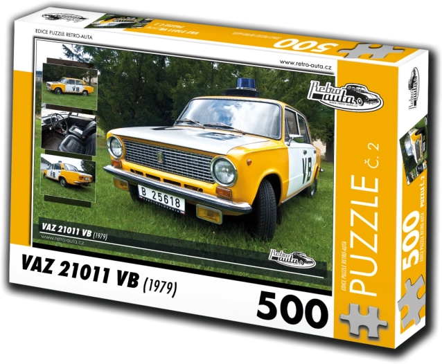 Puzzle Voitures rétro VAZ 21011 VB 1979 500 pièces