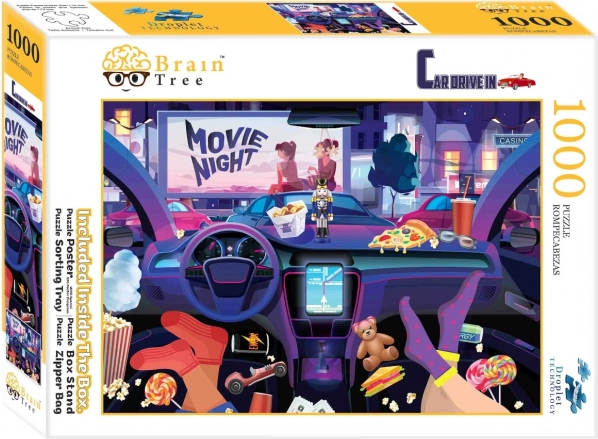 Puzzle Brain Tree Drive-in 1000 pièces