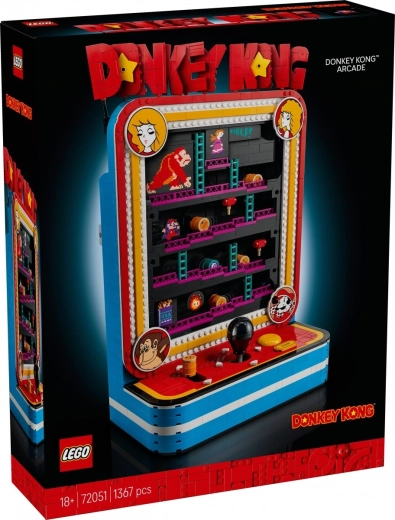 LEGO Super Mario borne d’arcade rétro du jeu Donkey Kong
