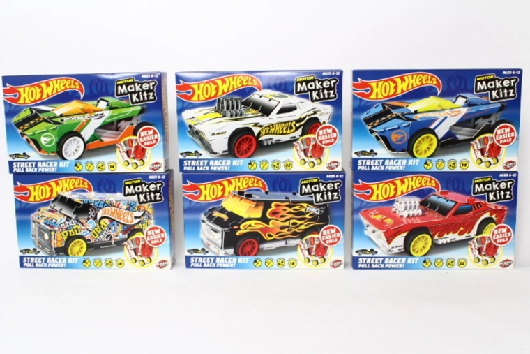Hot Wheels Maker Kitz voiture de course Warp Speeder à assembler