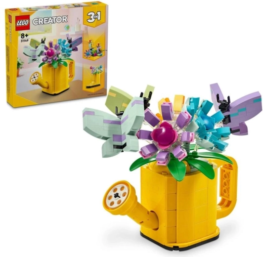 LEGO Creator 3-en-1 Fleurs dans un arrosoir