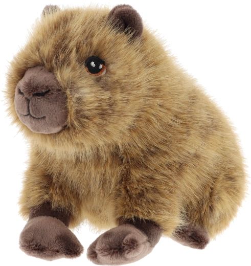 Peluche capybara Keeleco 18 cm