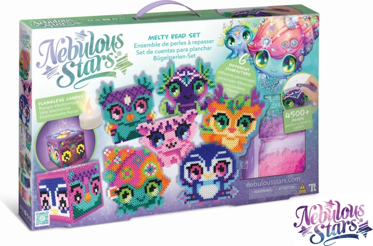 Set de perles à fusion pixellisées Nebulous Stars – kit créatif pour enfants