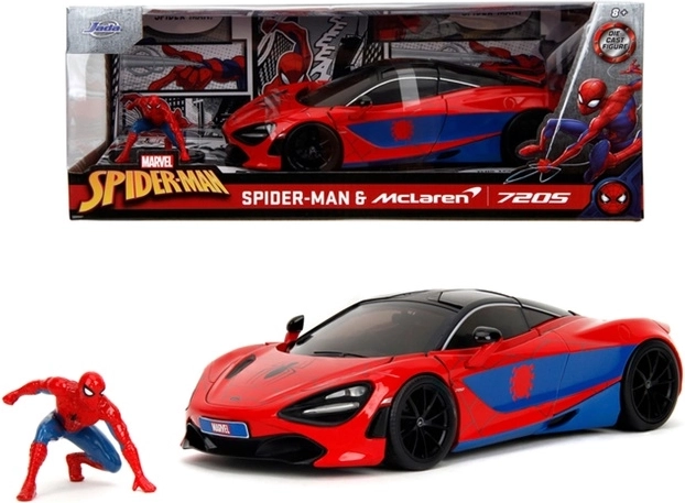 JADA Spider-Man McLaren 1:24 avec figurine