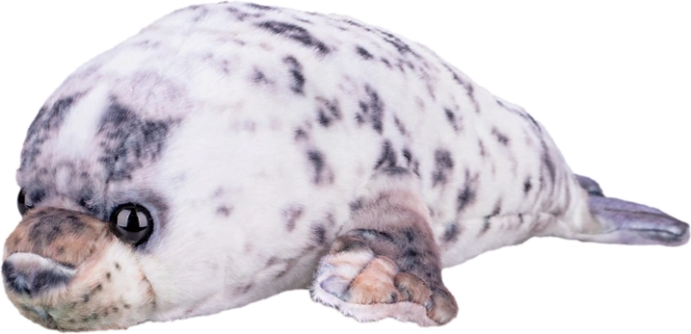 Phoque commun en peluche 30 cm