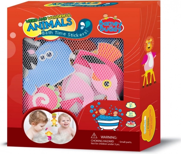 Autocollants de bain – animaux