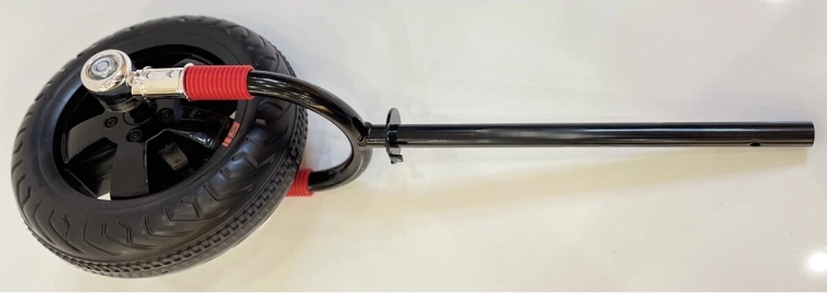Fourche avant avec roue pour porteur enfant Vespa Jamara - 1 pièce