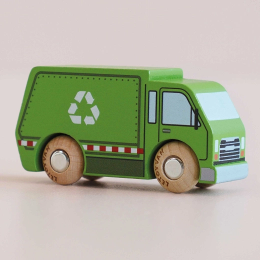 Le Toy Van voiture de recyclage en bois Rudy GT200