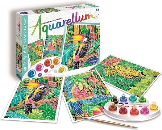 Sentosphere set créatif aquarelle Amazonie