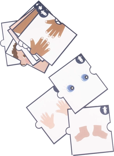 Rubens Barn Baby – kit d’apprentissage des parties du corps – cartes éducatives pour enfants
