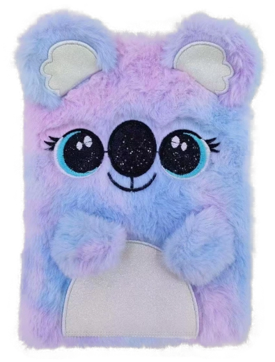Journal en peluche avec koala et cadenas