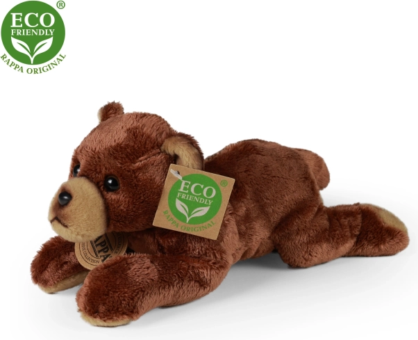 Ours en peluche RAPPA allongé 18 cm