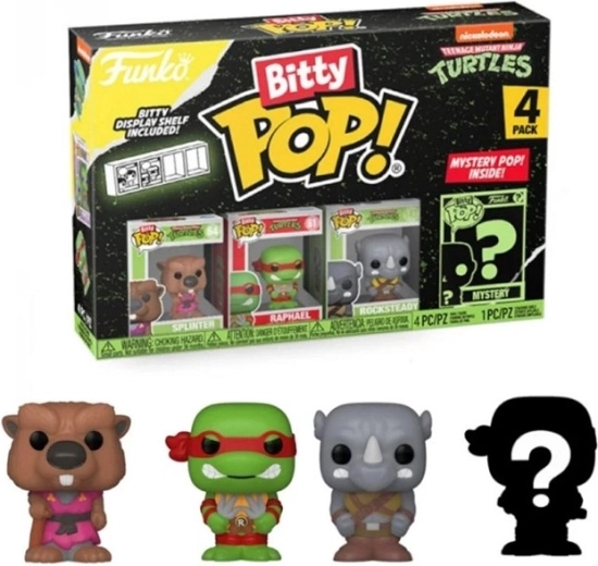 Bitty Pop! Teenage Mutant Ninja Turtles – Splinter (lot de 4 figurines)