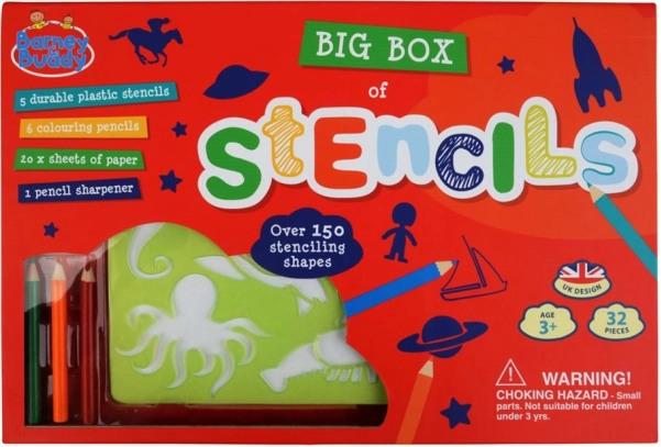 Grand mix de pochoirs de formes variées