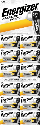 Piles alcalines Energizer AA PowerSeal 12 pcs