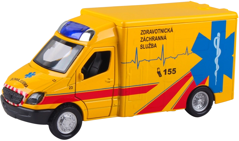 Secouristes ambulance ZZS Mercedes‑Benz 1:36