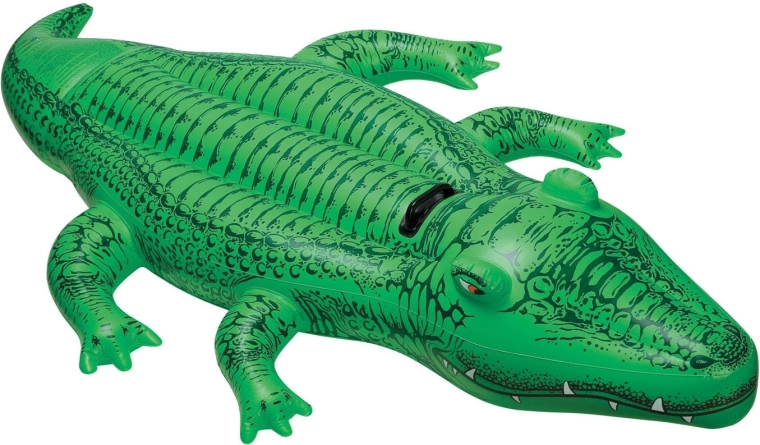 Crocodile gonflable pour l’eau 168 × 86 cm Intex