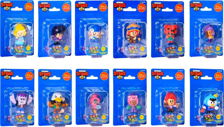 Figurine de collection Brawl Stars série 1 sous blister - 1 pièce